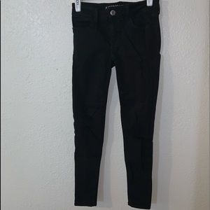 Black American eagle jeans/ Great condition